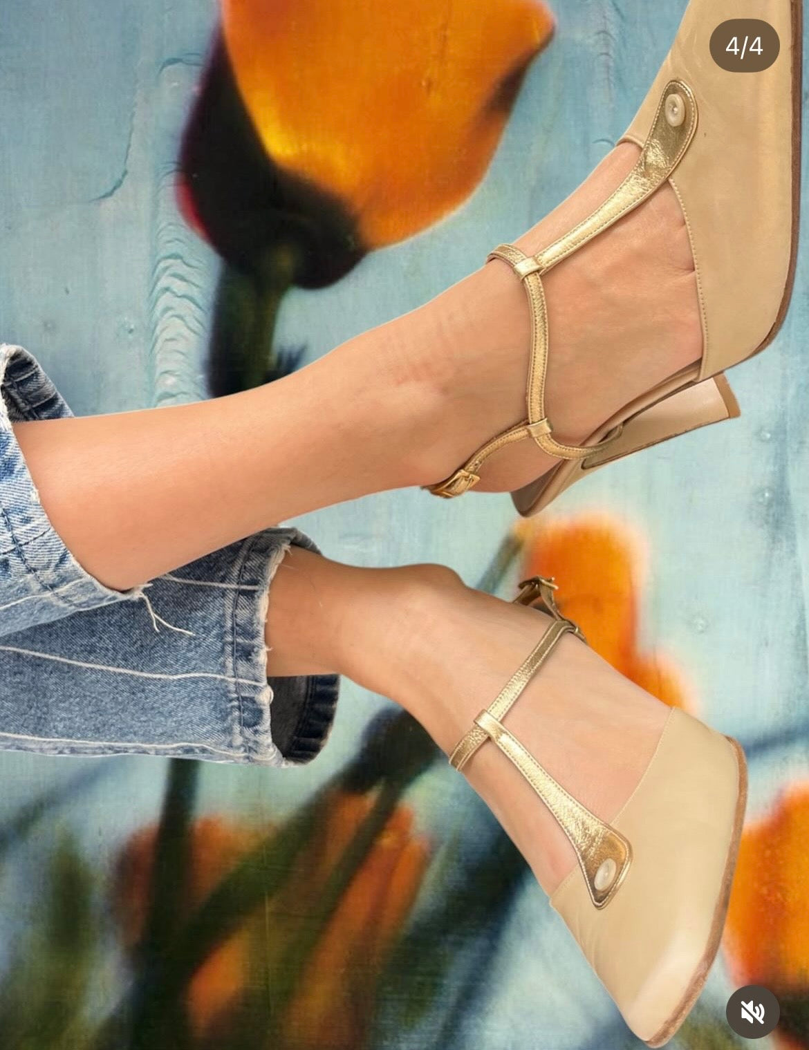 90s super unique vintage heels