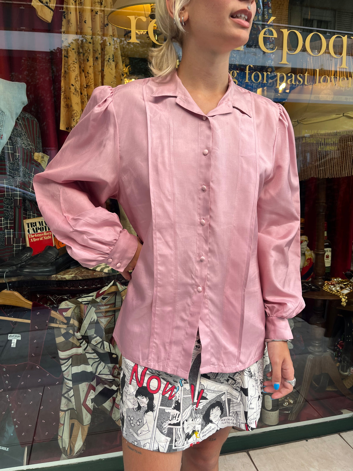Dusty Pink Vintage Shirt