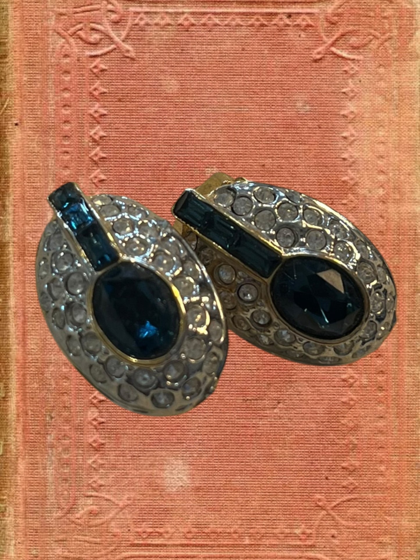 Vintage clip on earrings