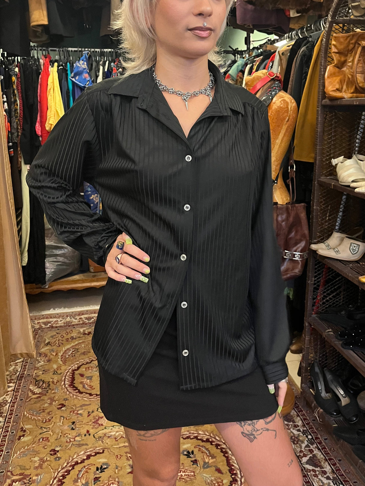 Vintage Black Shirt