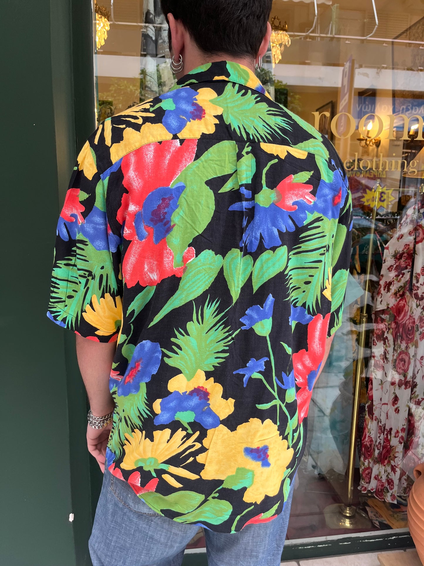 Floral shirt XL