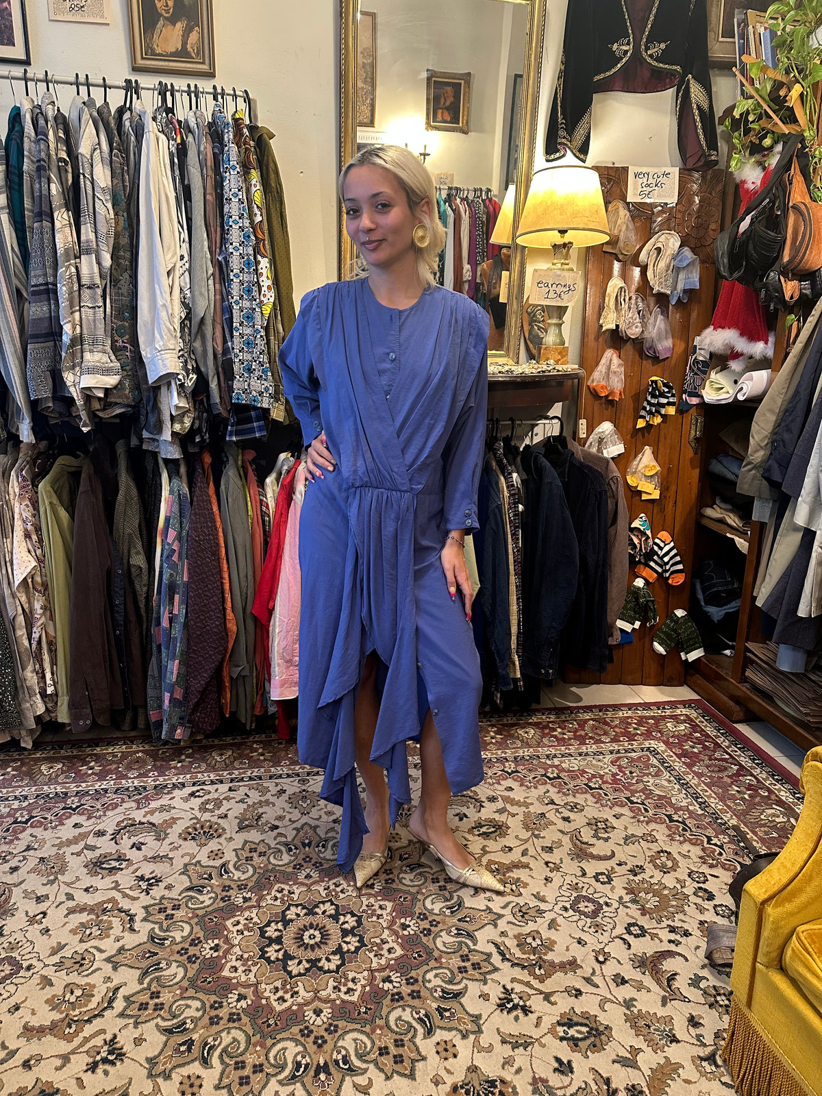 Periwinkle Vintage Dress