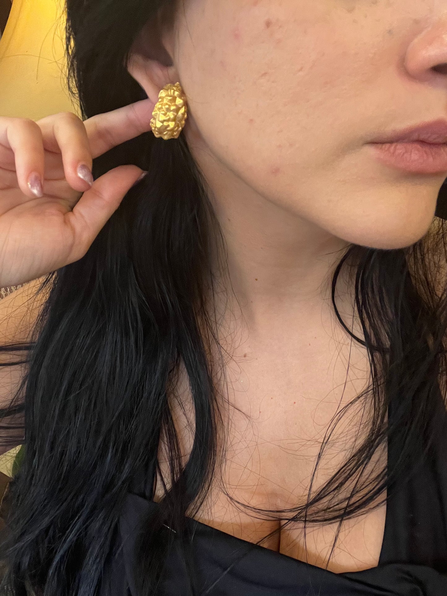 Vintage clip on earrings
