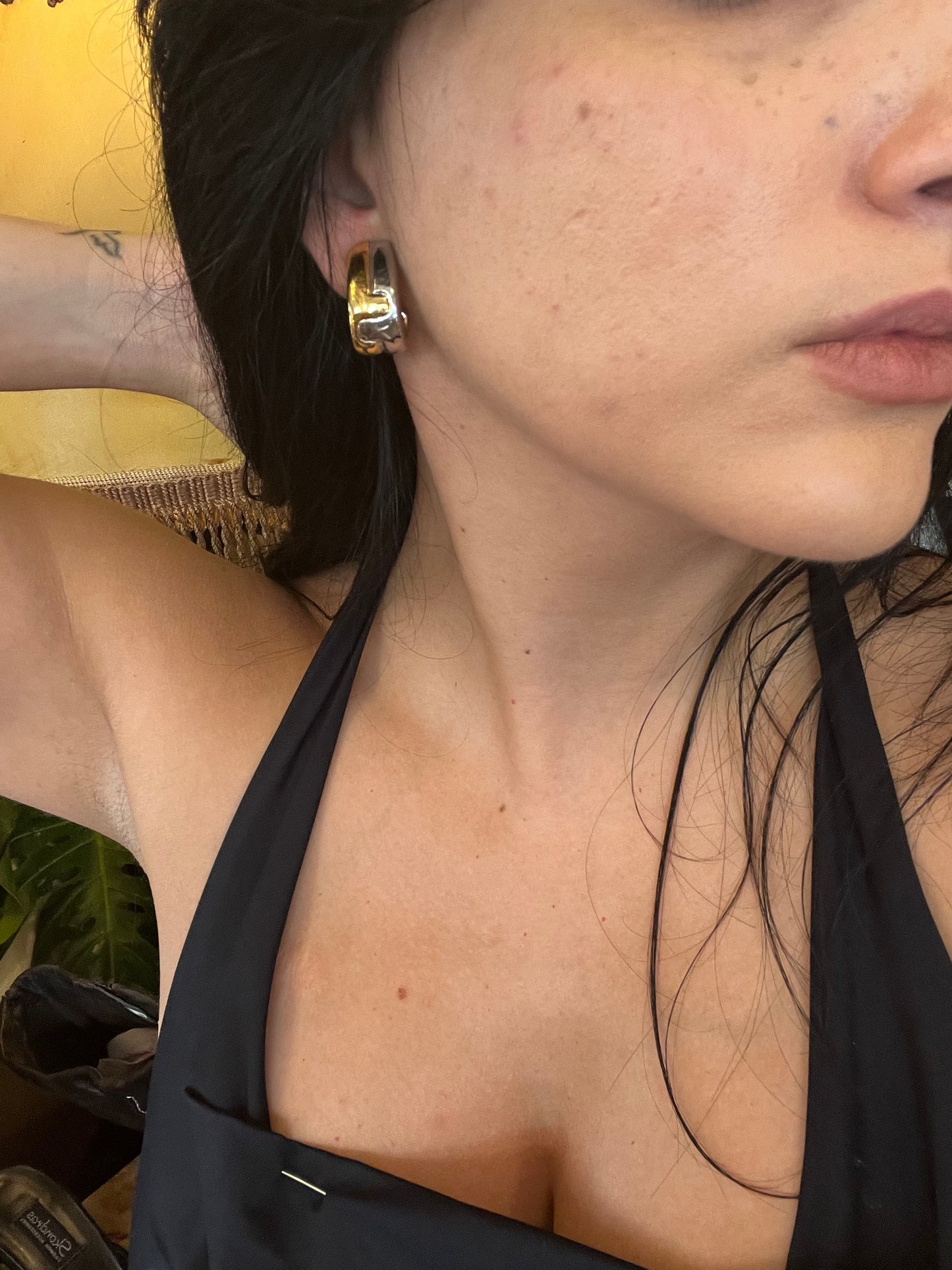Vintage clip on earrings