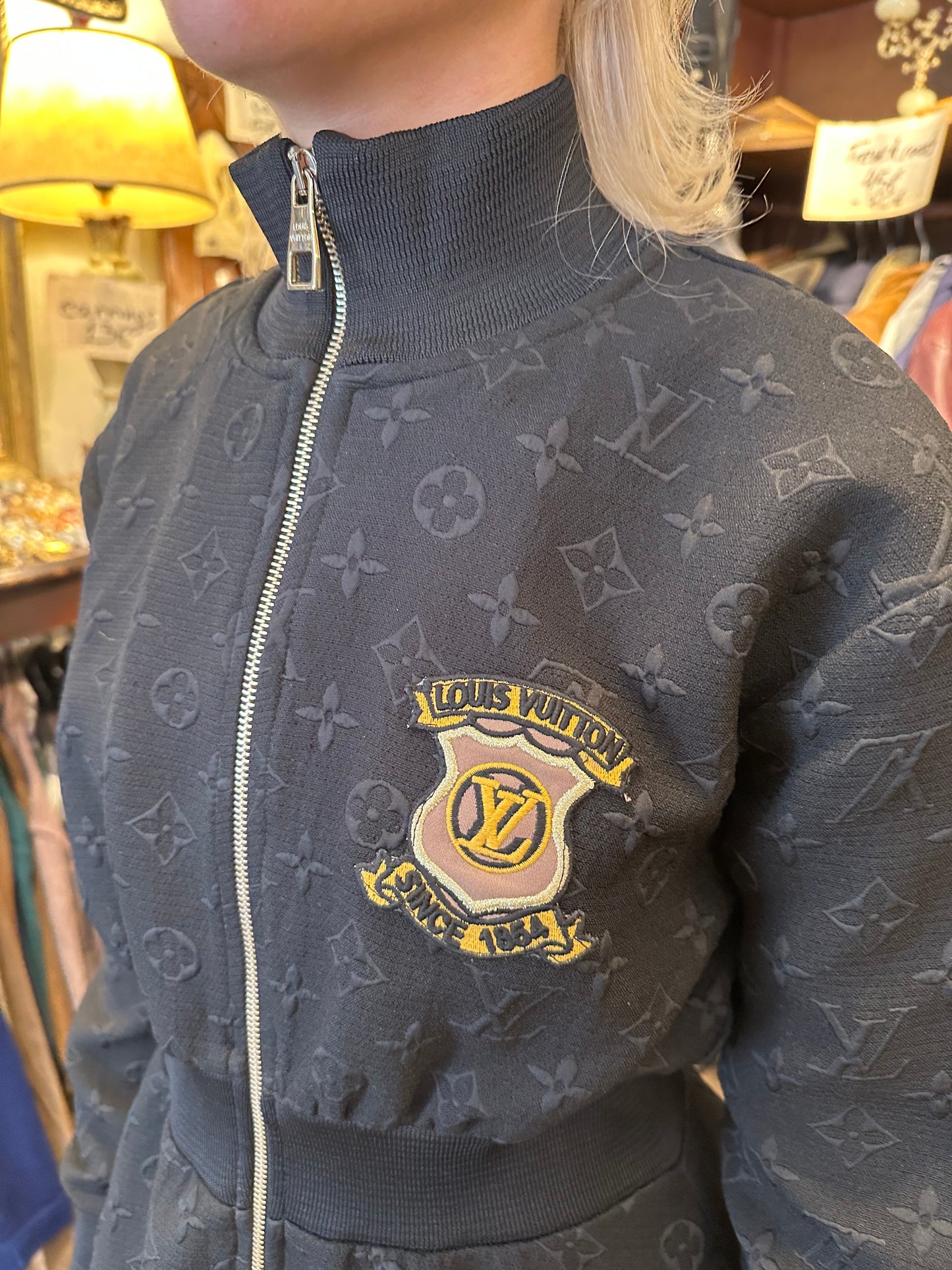 Louis Vuitton Vintage Zip Up Tennis Style Dress