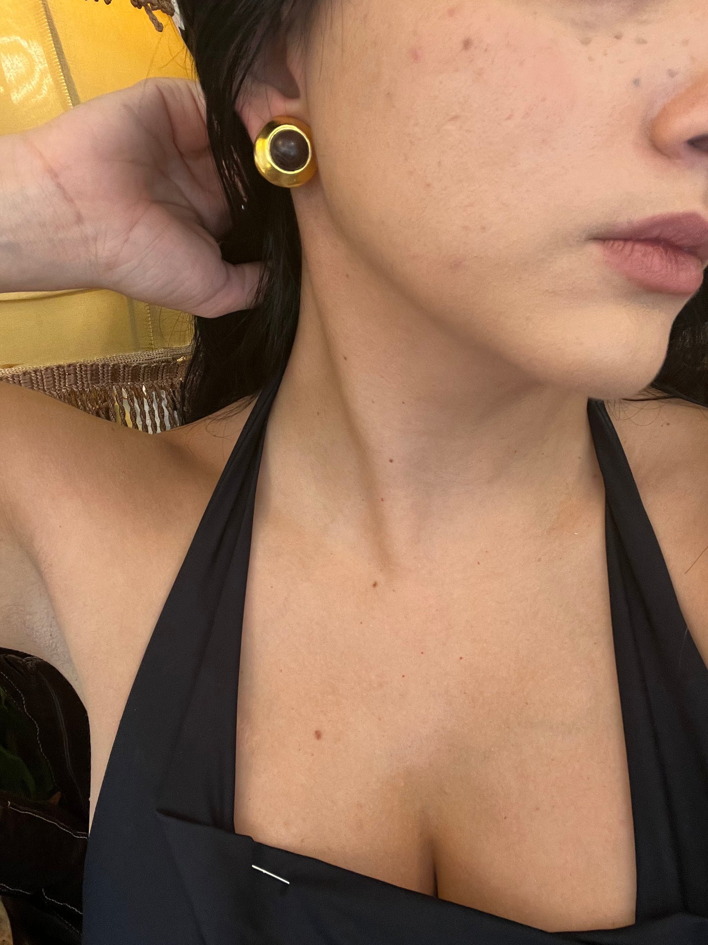 Vintage clip on earrings