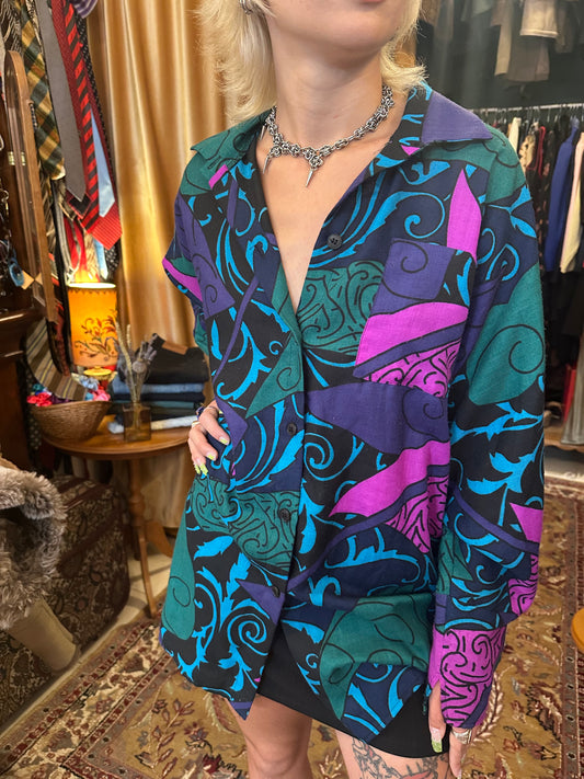 Vintage Patterned Shirt