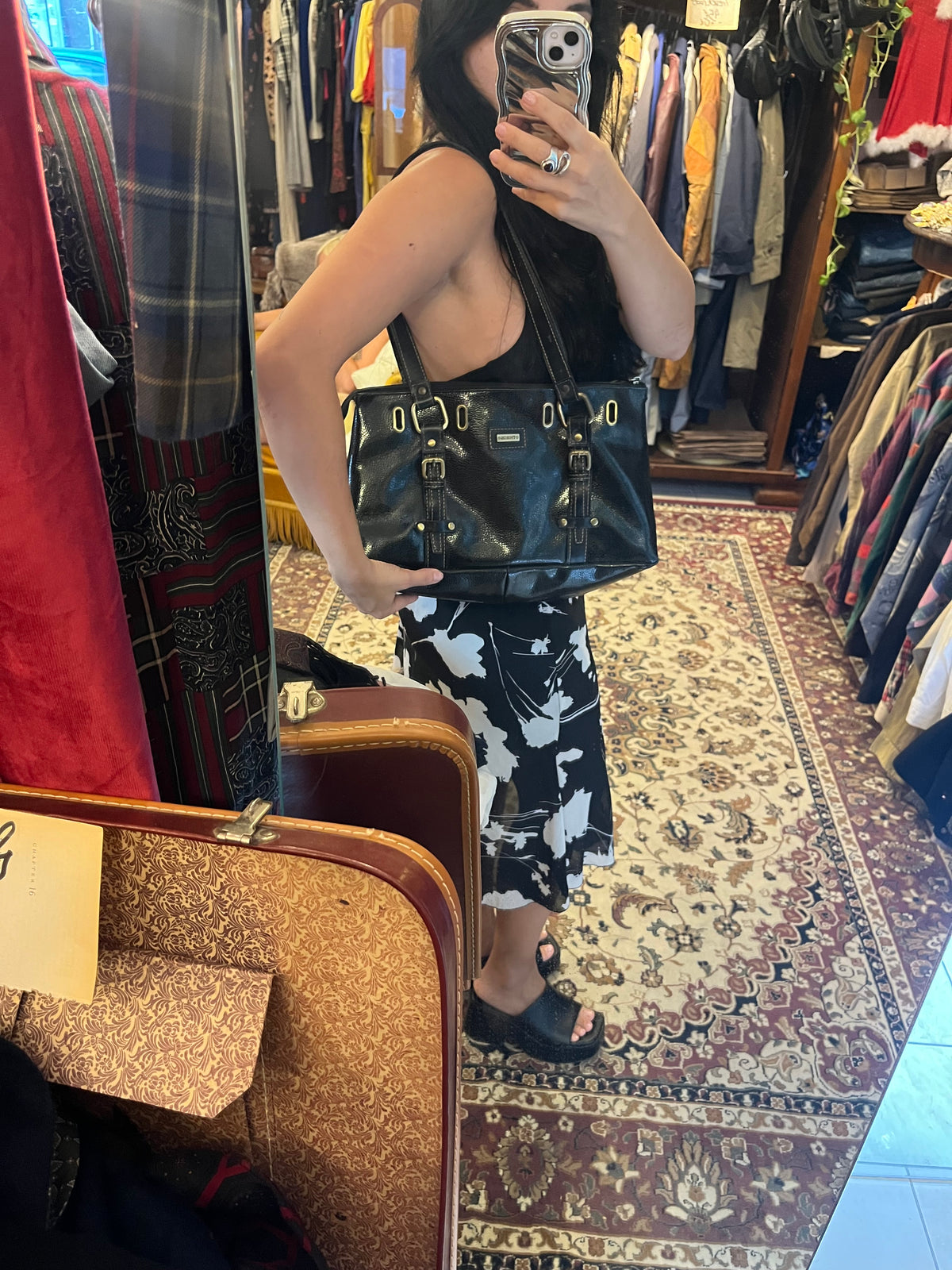 Vintage black bag