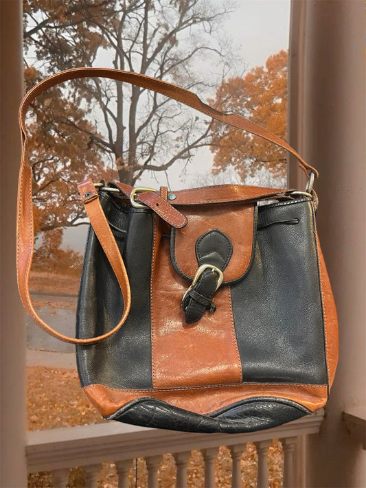 Leather vintage bag