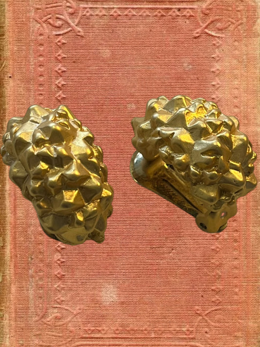 Vintage clip on earrings