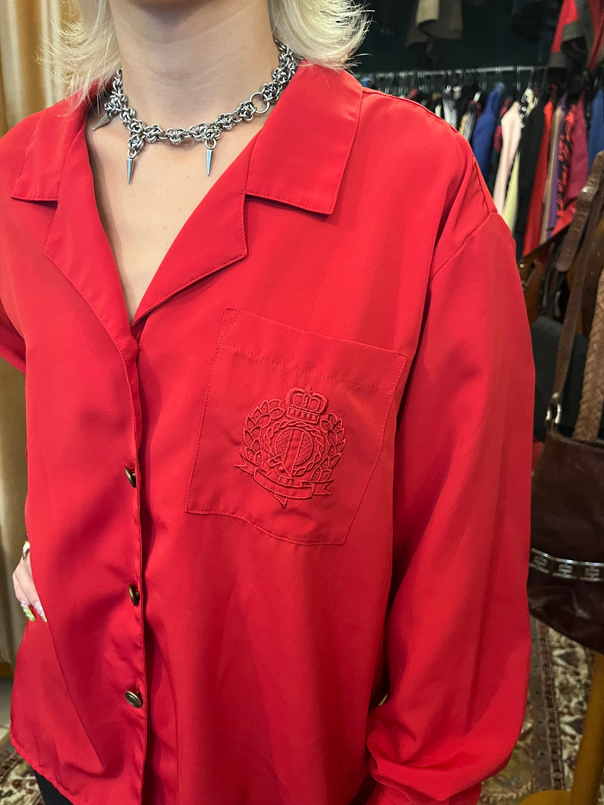 Vintage Red Shirt