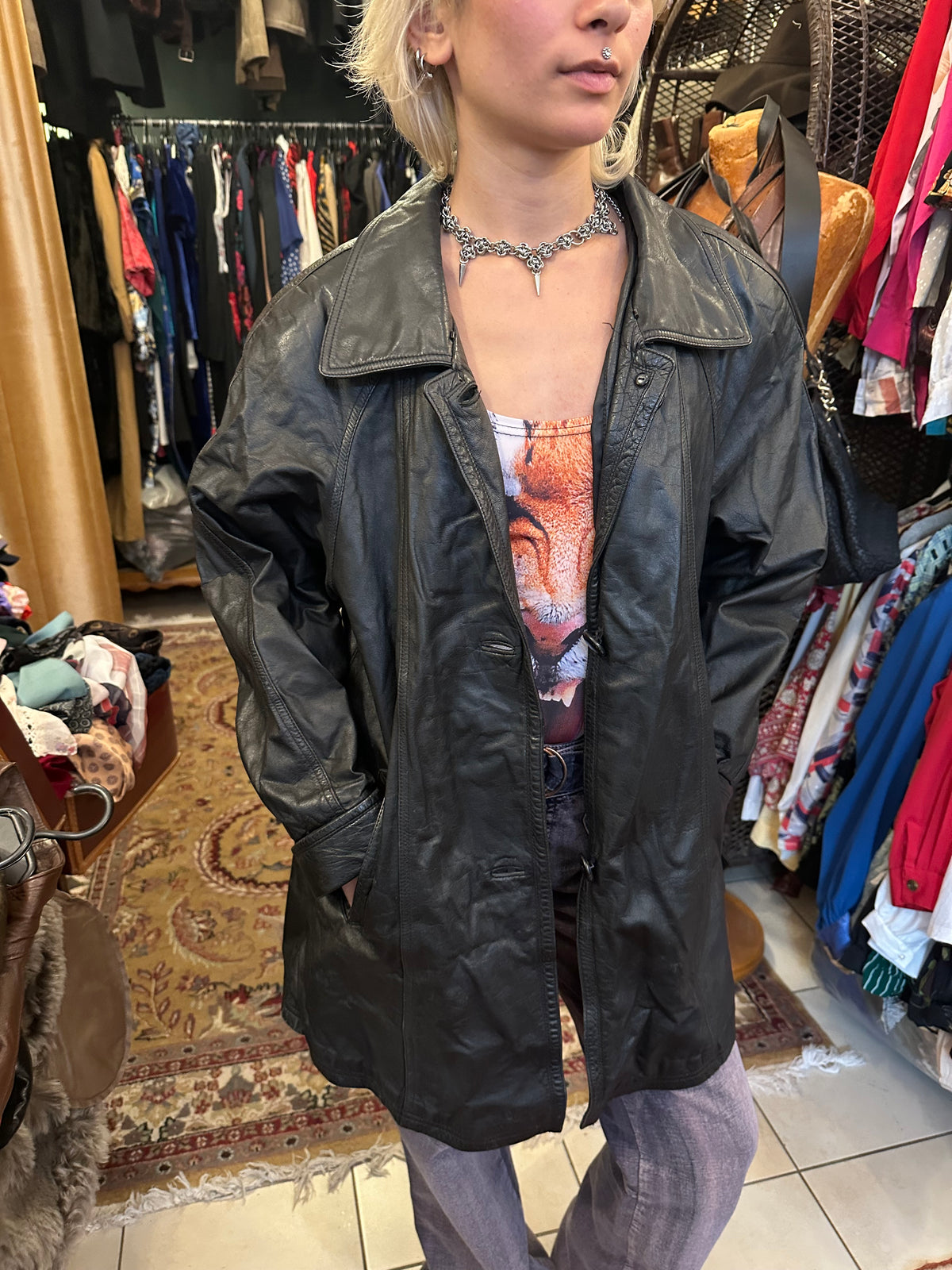 Black Leather Jacket