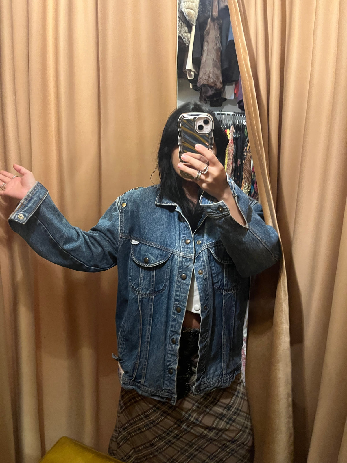90s Oversized  Denim Jacket