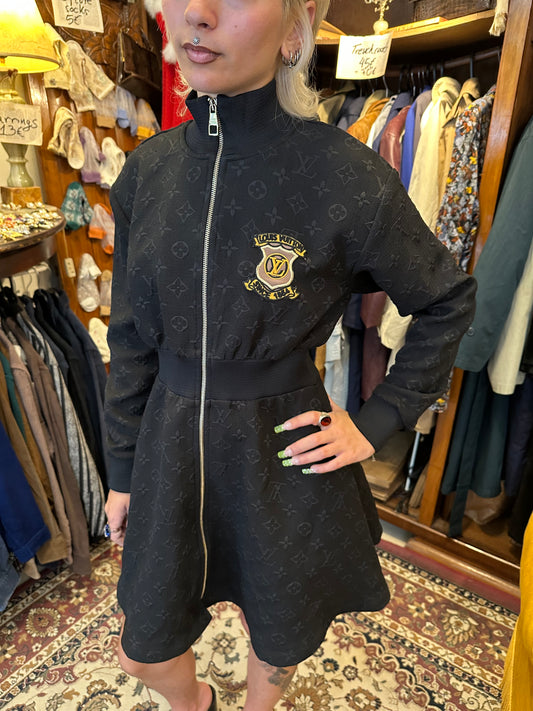 Louis Vuitton Vintage Zip Up Tennis Style Dress