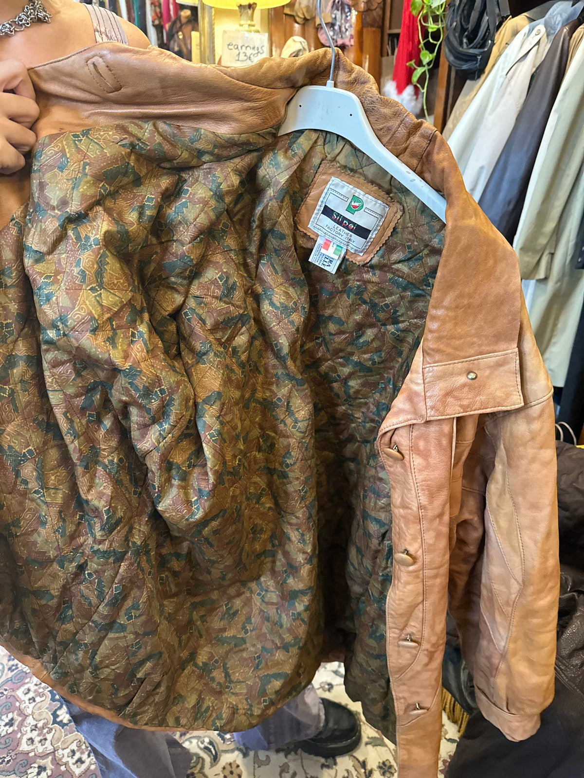 Brown Vintage Leather Jacket