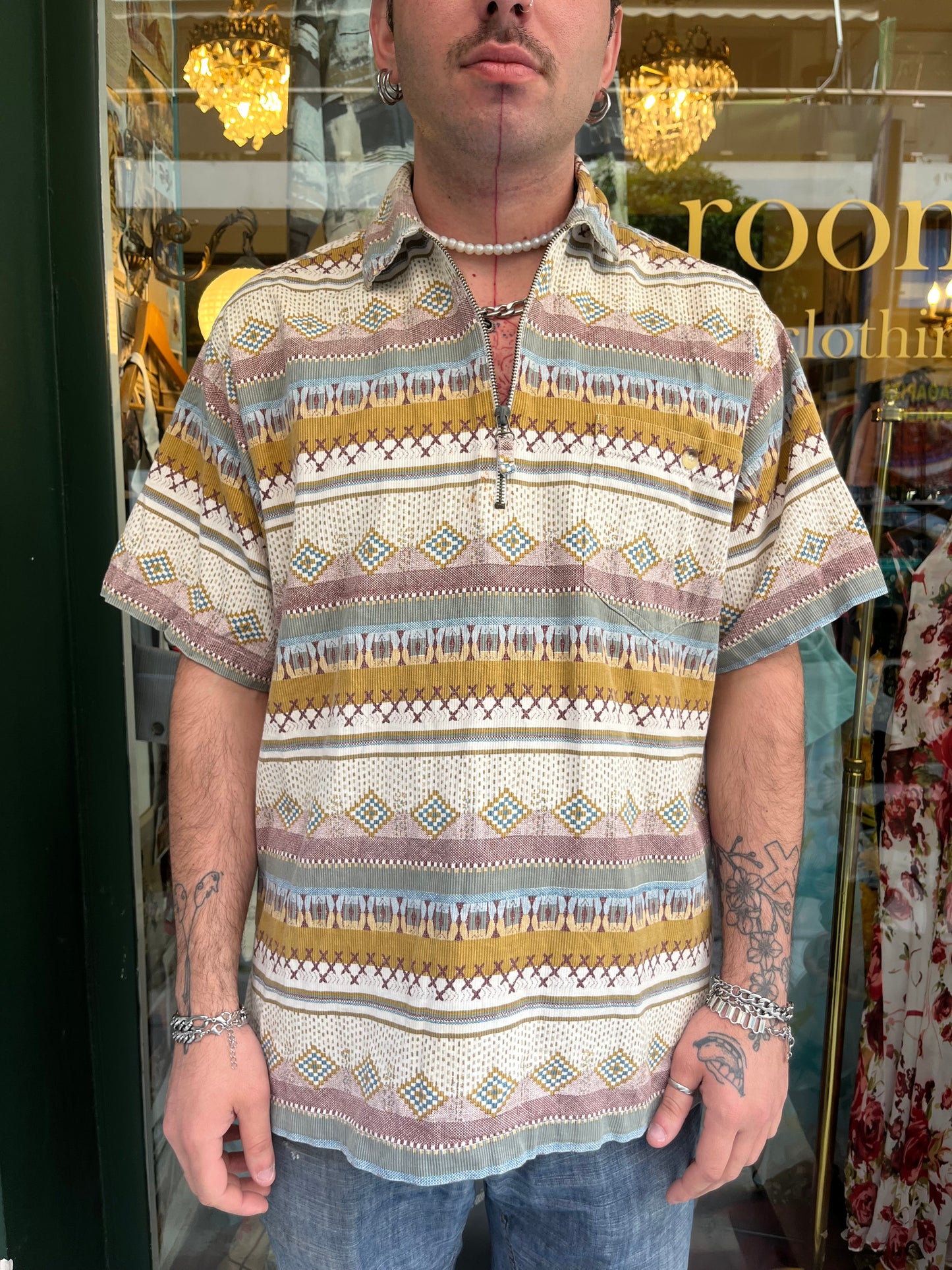 Vintage polo shirt XL