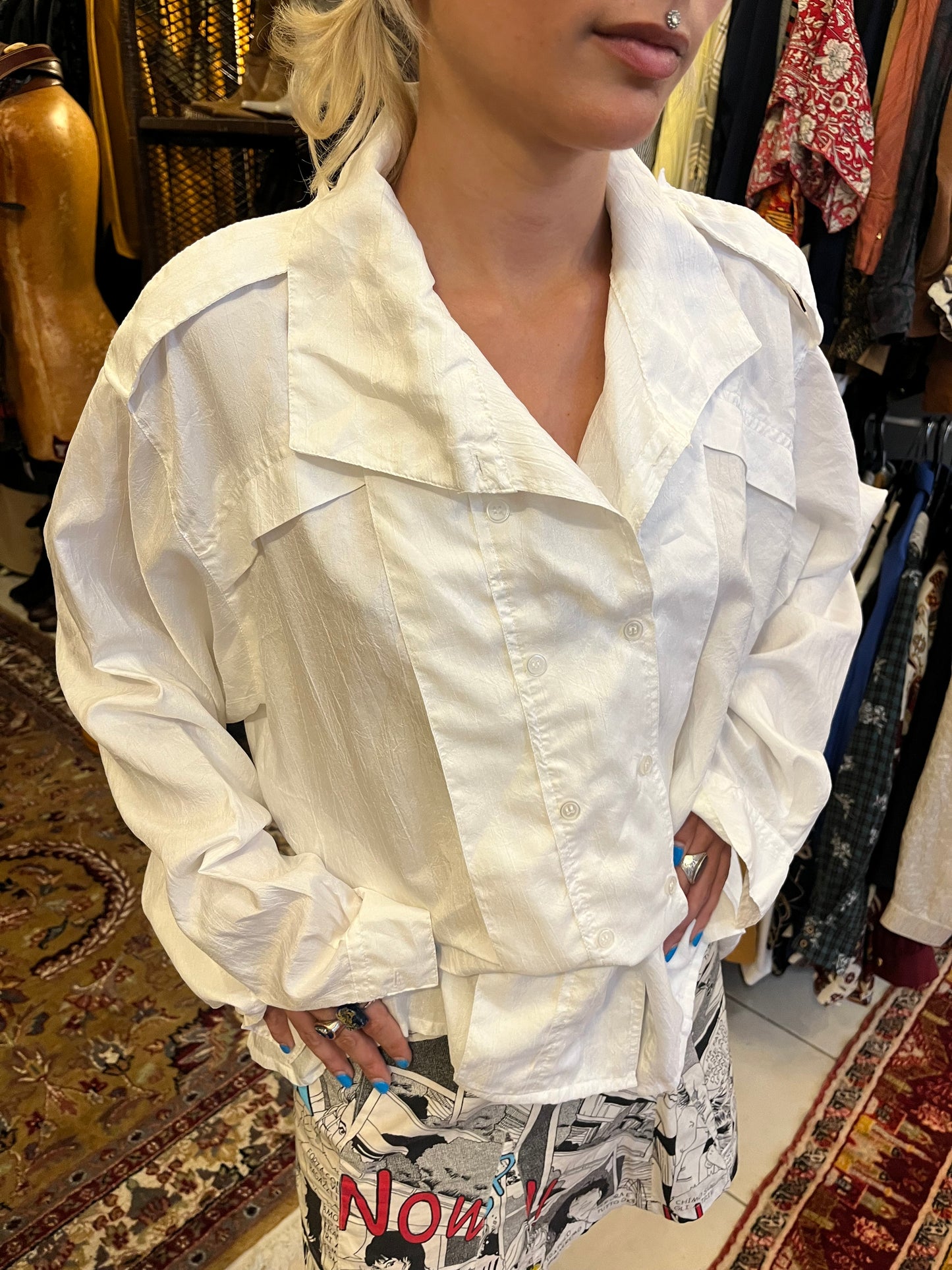 Vintage White Shirt