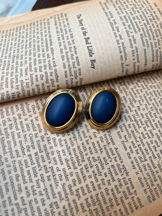 Vintage clip on earrings