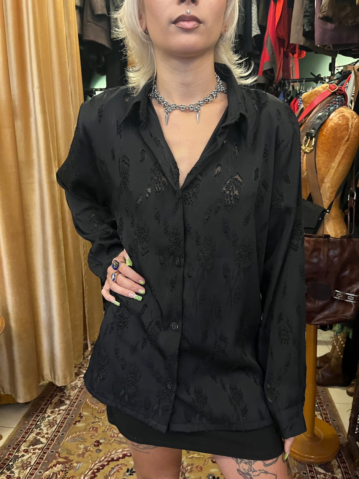 Vintage Black Shirt