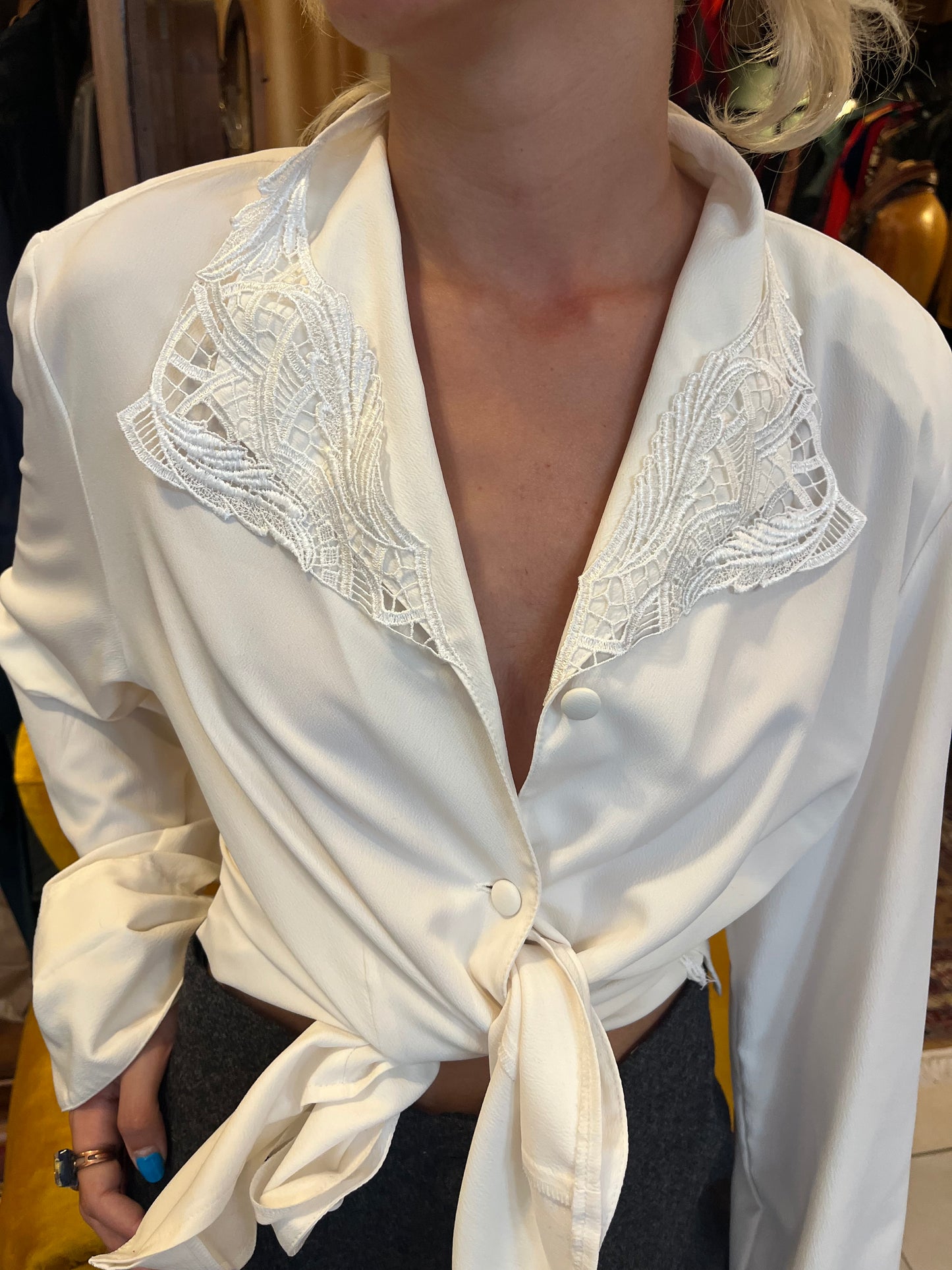 Vintage button up collared shirt