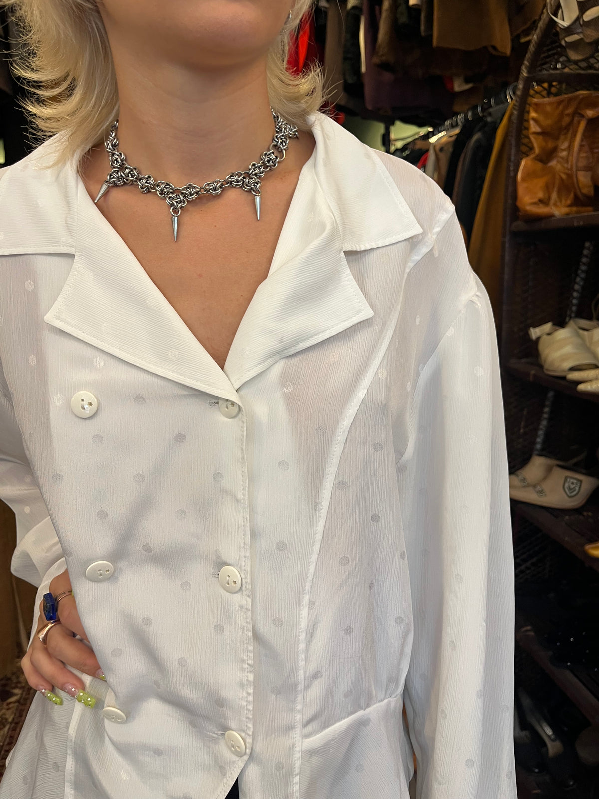 Vintage White Shirt
