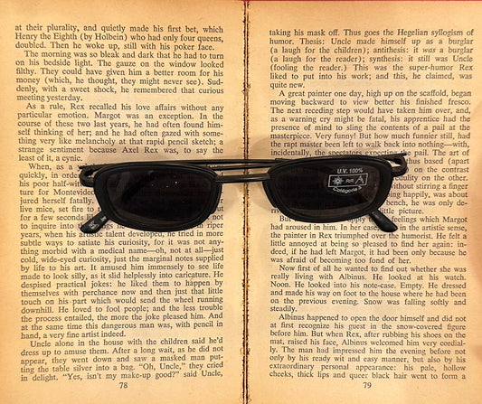 Black Vintage Sunglasses