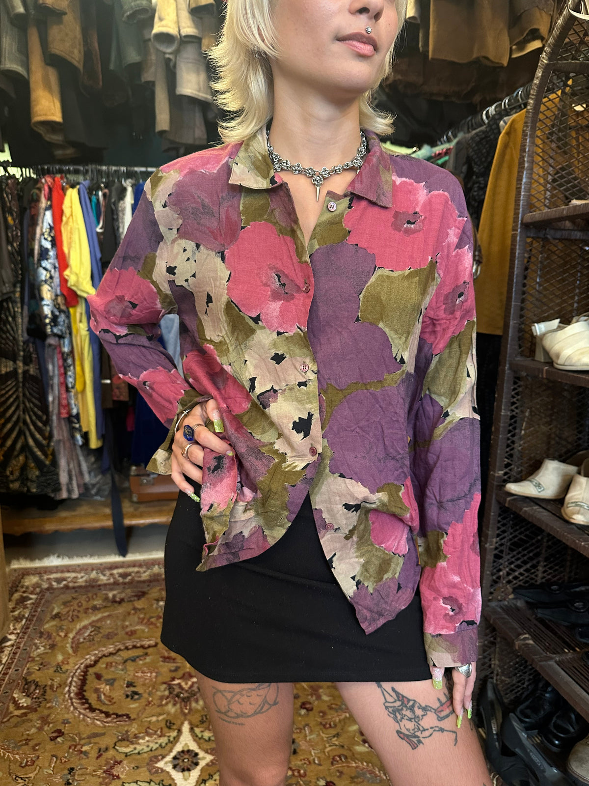 Vintage Floral Shirt