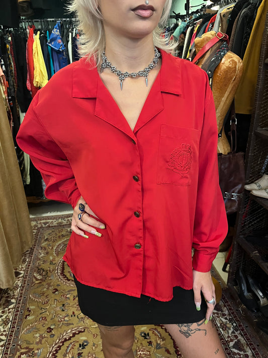 Vintage Red Shirt