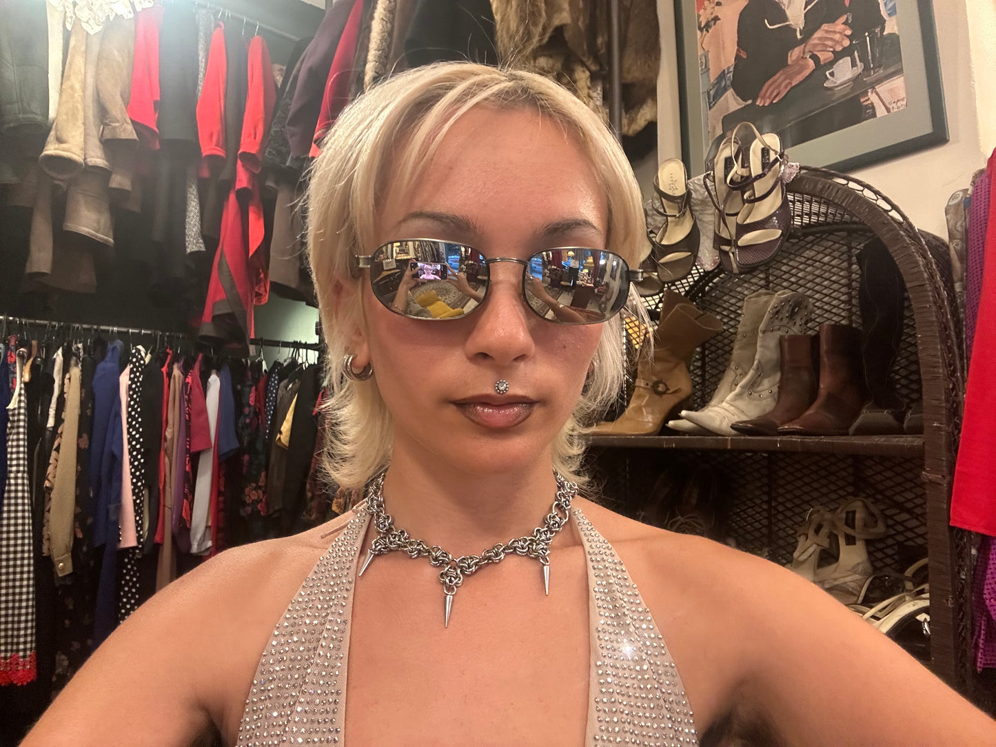 Vintage Mirror Lens Sunglasses