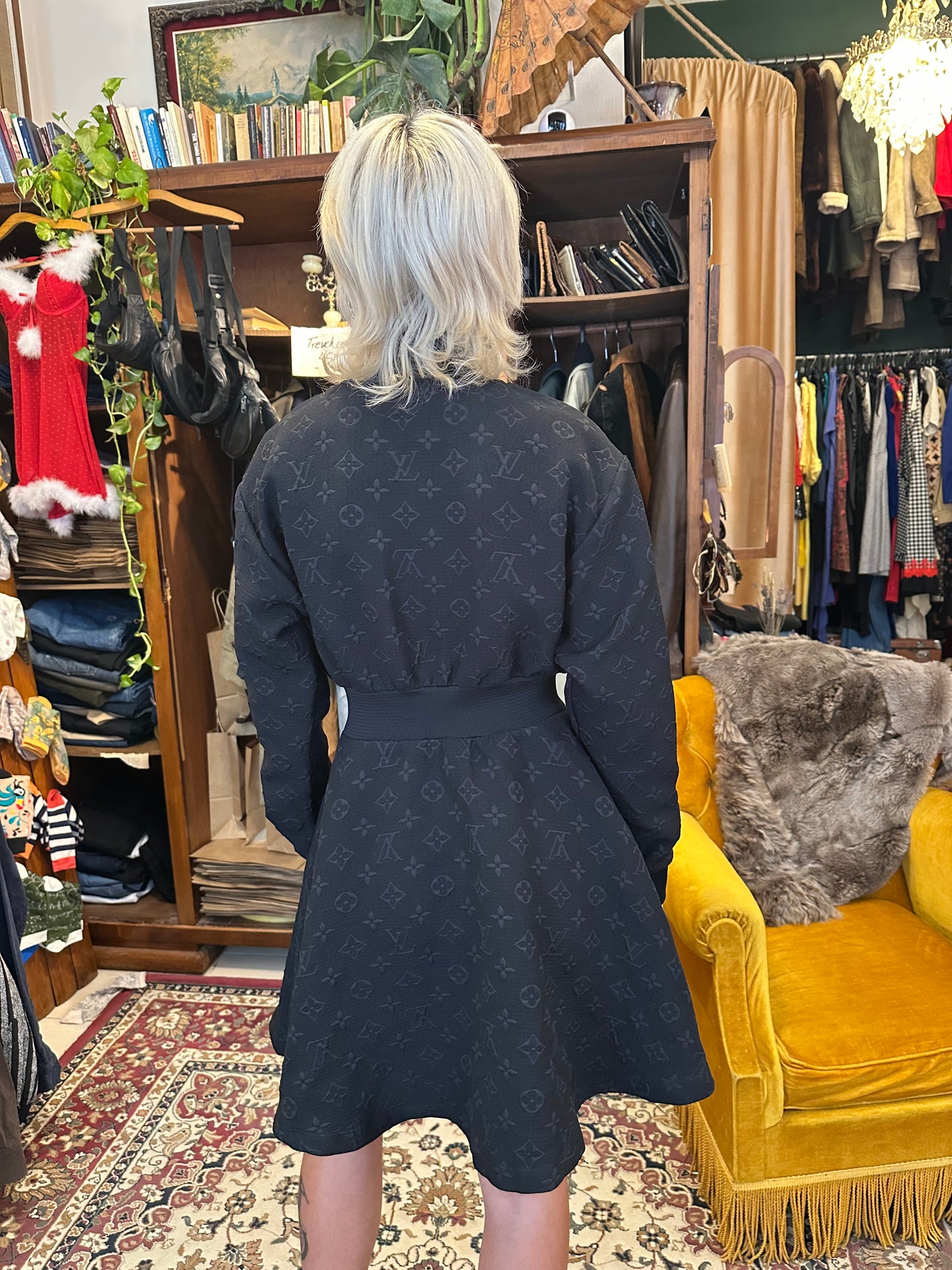 Louis Vuitton Vintage Zip Up Tennis Style Dress