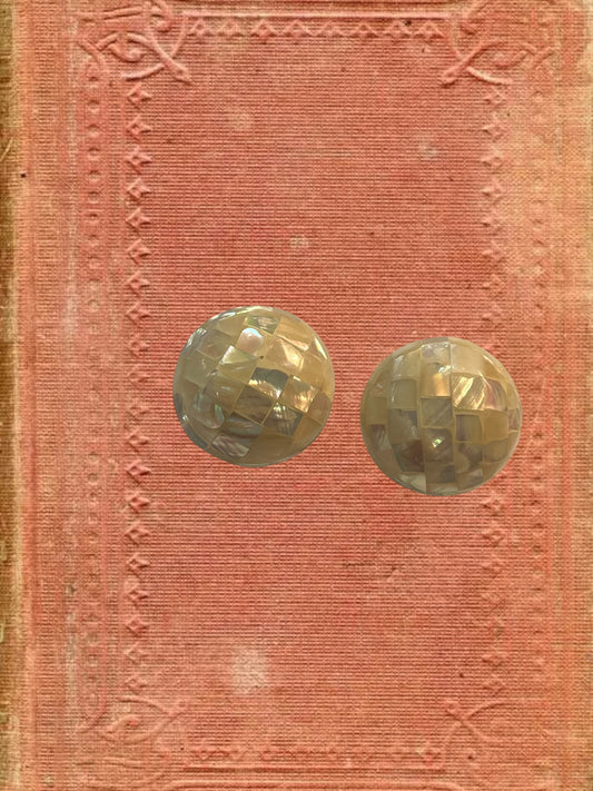 Vintage clip on earrings