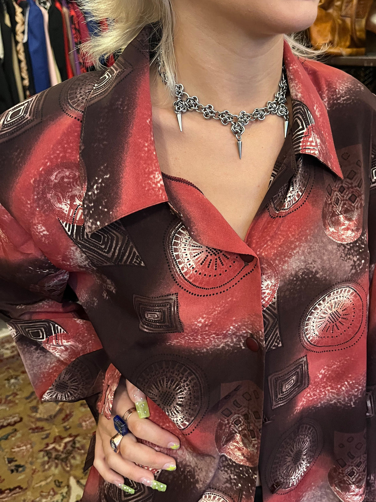 Vintage Patterned Shirt