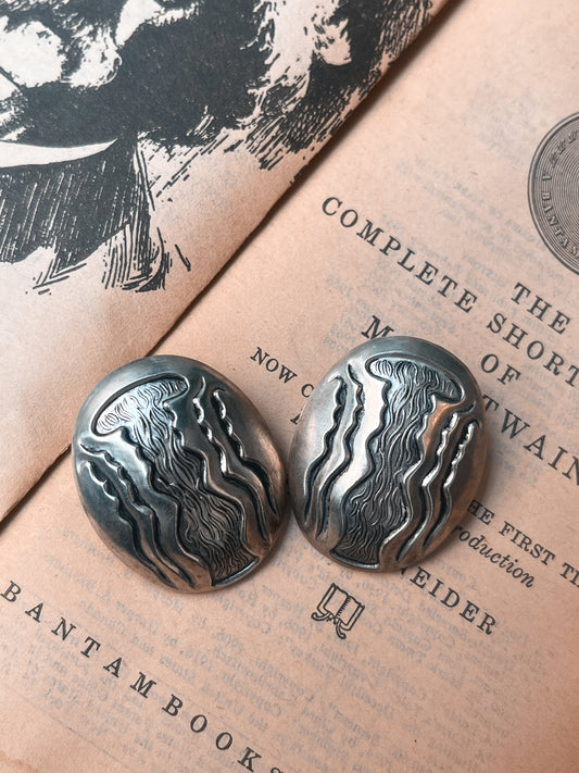 Vintage clip on earrings