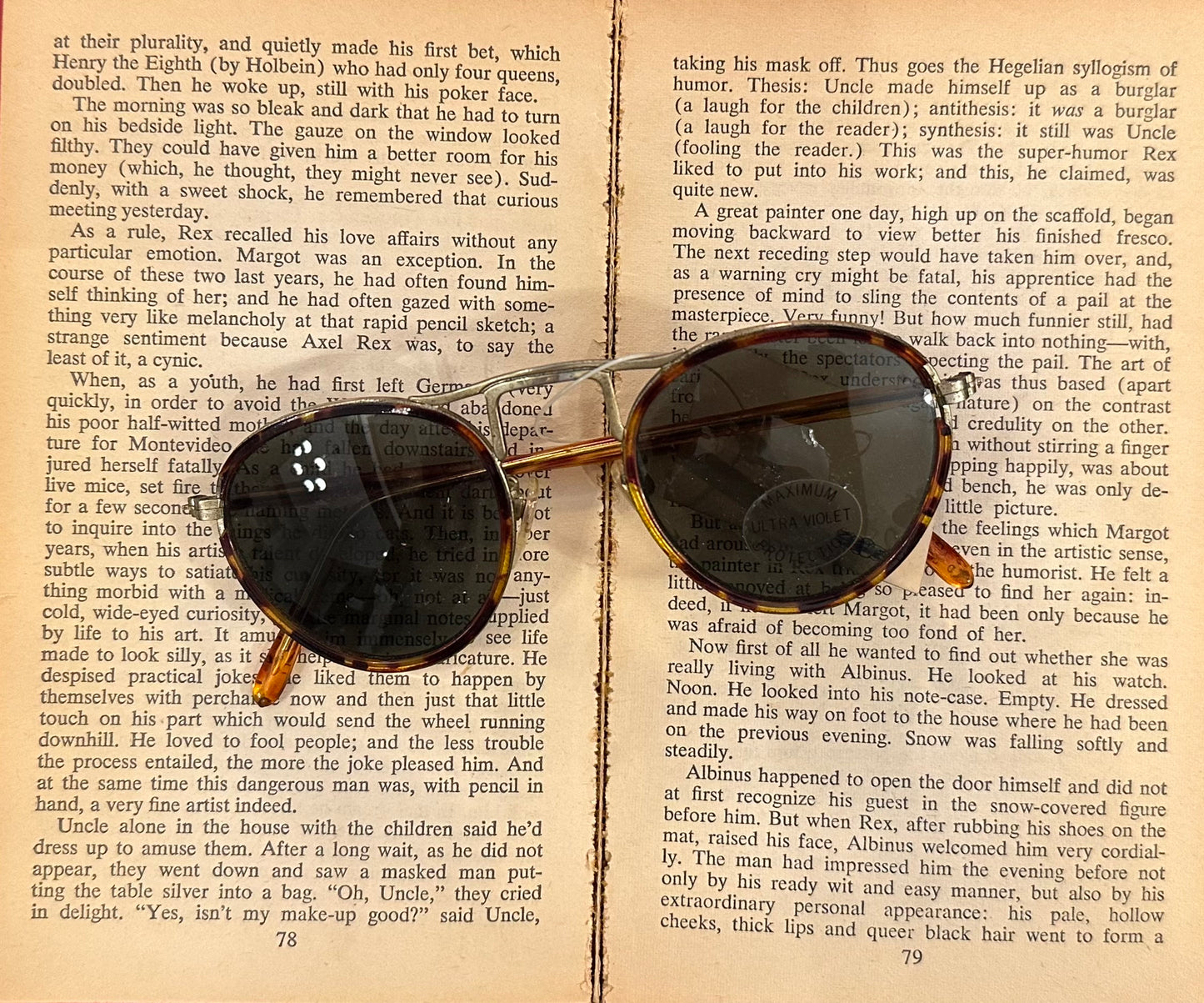 Vintage Tortoise Shell Sunglasses