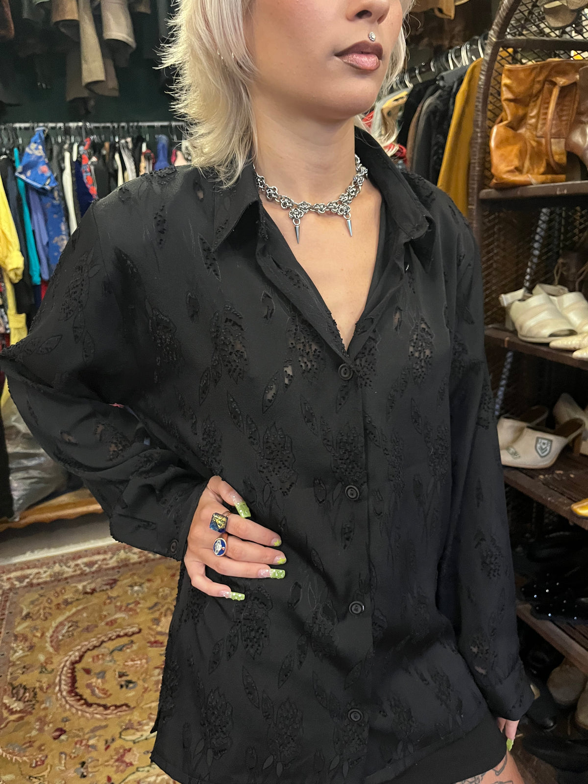 Vintage Black Shirt