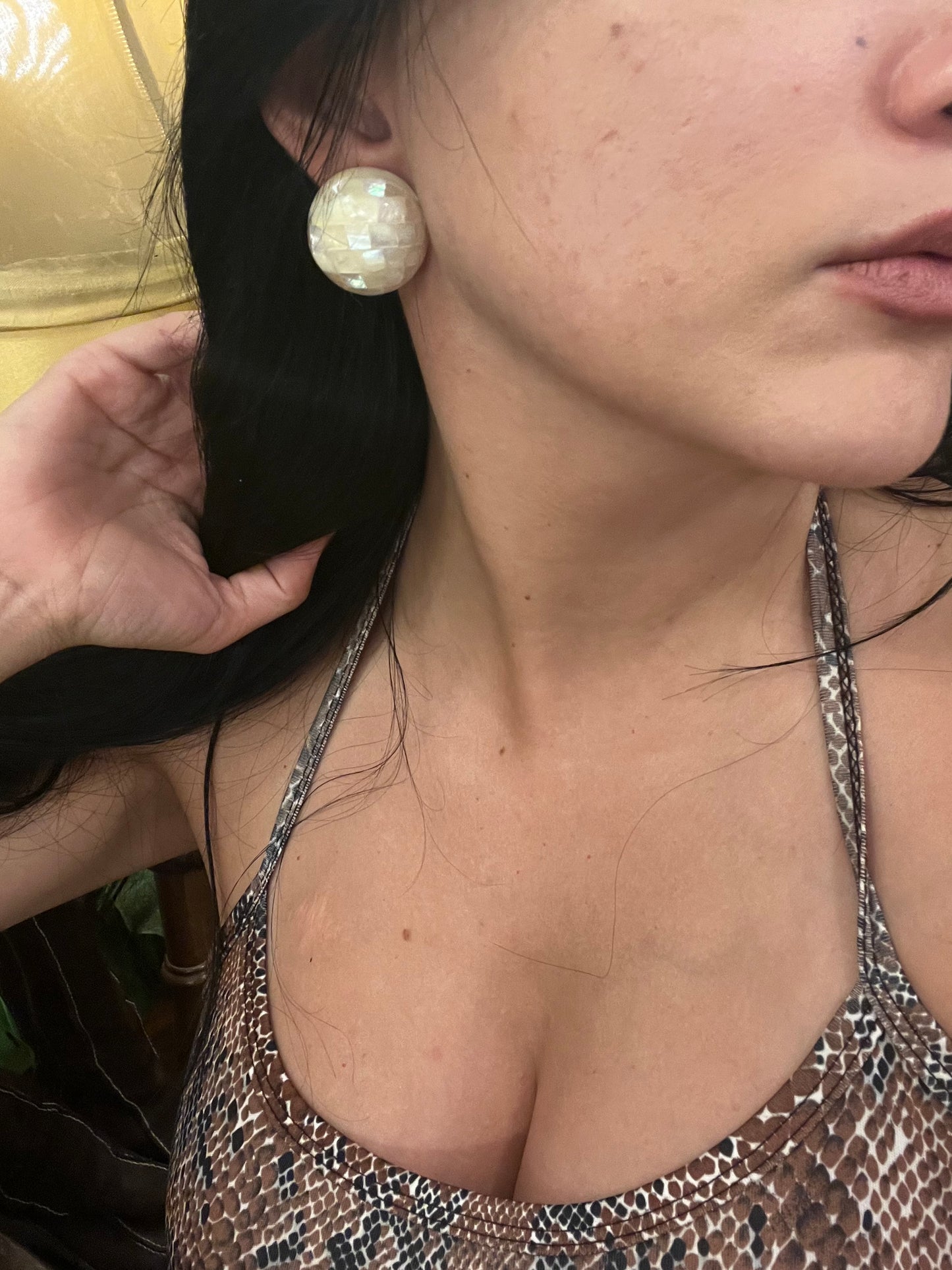 Vintage clip on earrings