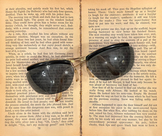 Vintage Black Sunglasses