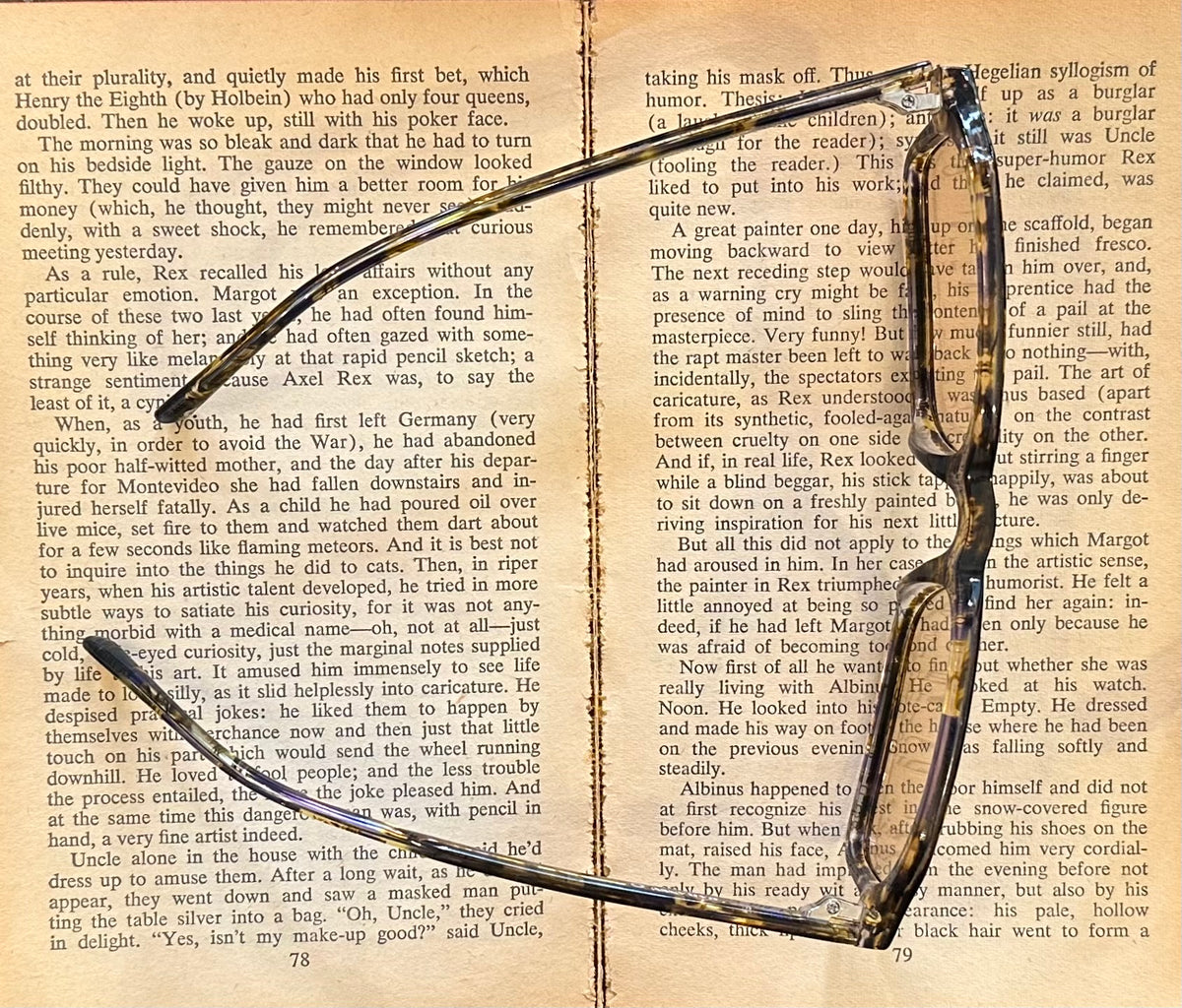 Vintage Patterned Square Sunglasses