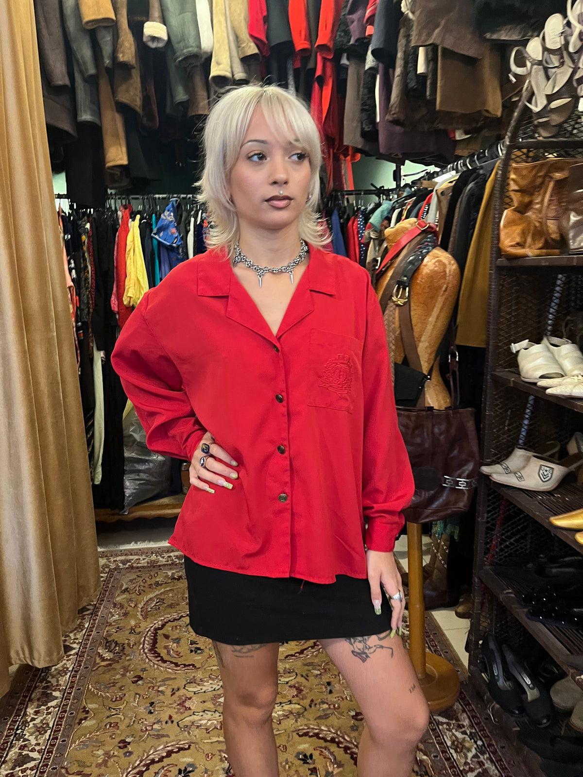 Vintage Red Shirt
