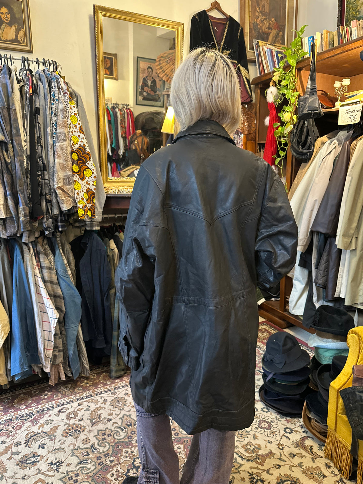 Brown Vintage Leather Jacket