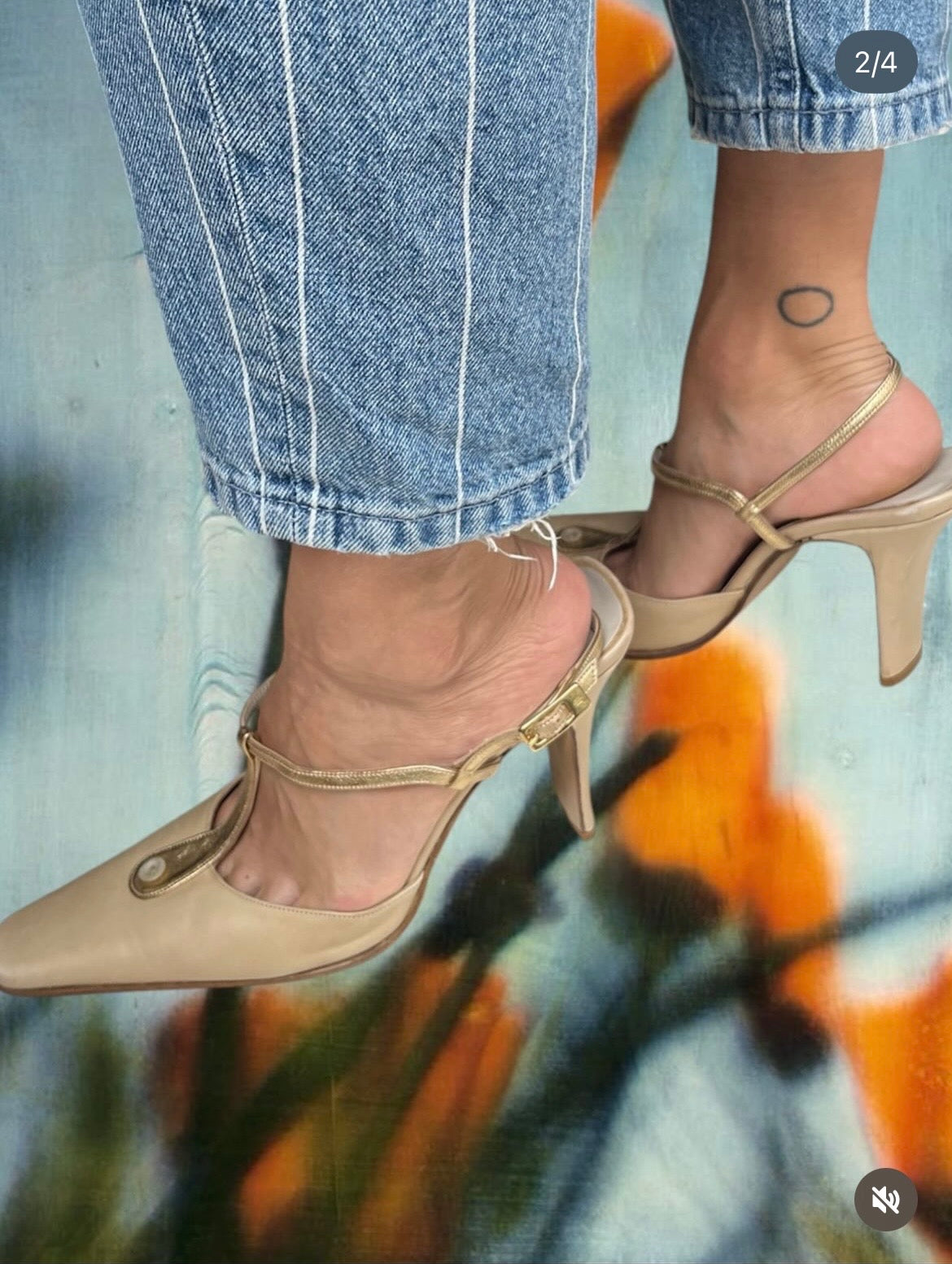 90s super unique vintage heels