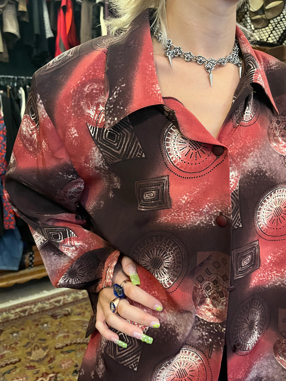 Vintage Patterned Shirt