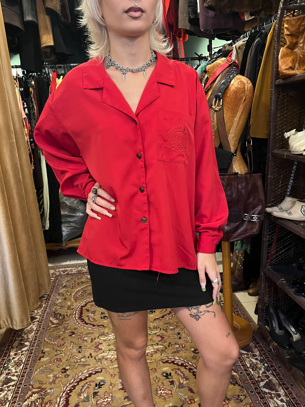 Vintage Red Shirt