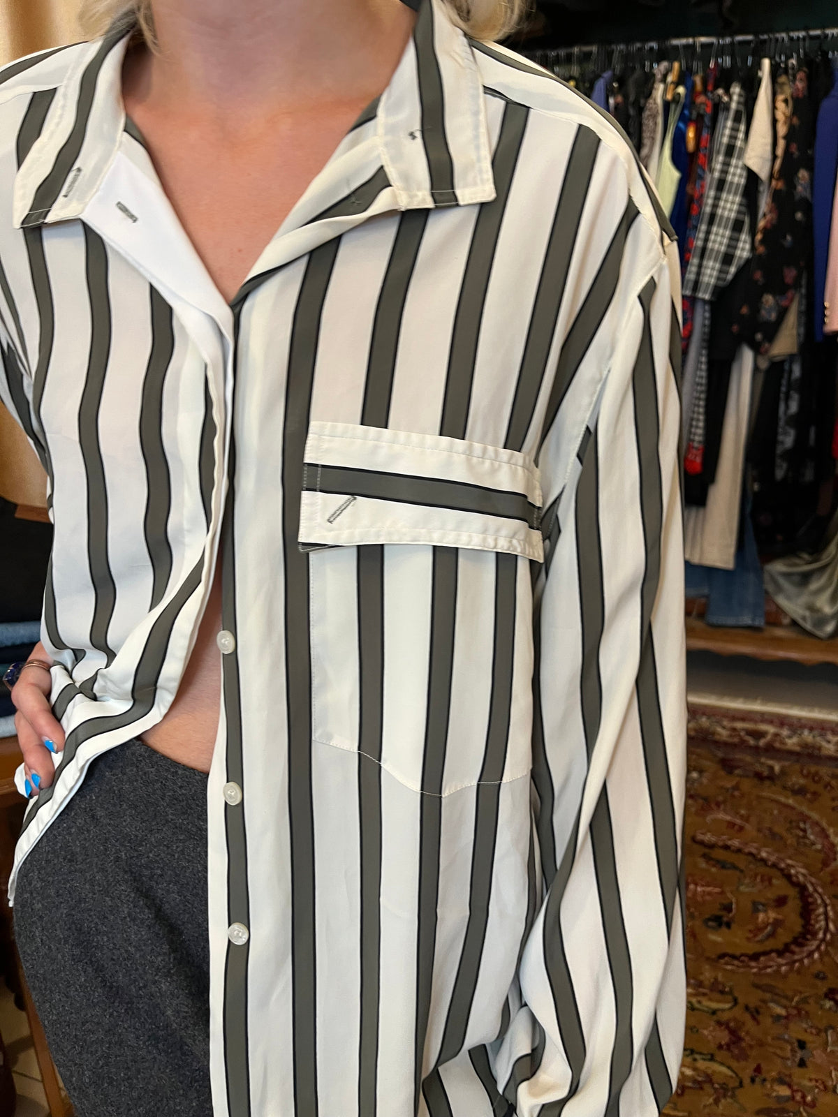 Vintage Patterned Shirt