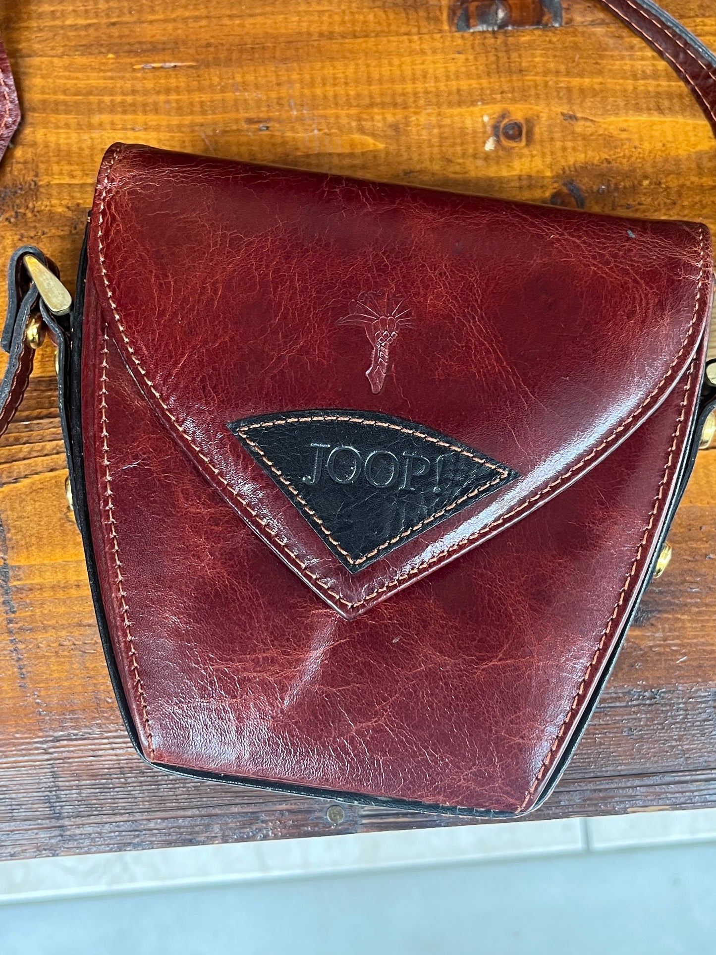 In love ♥️Genuine leather small hand bag .