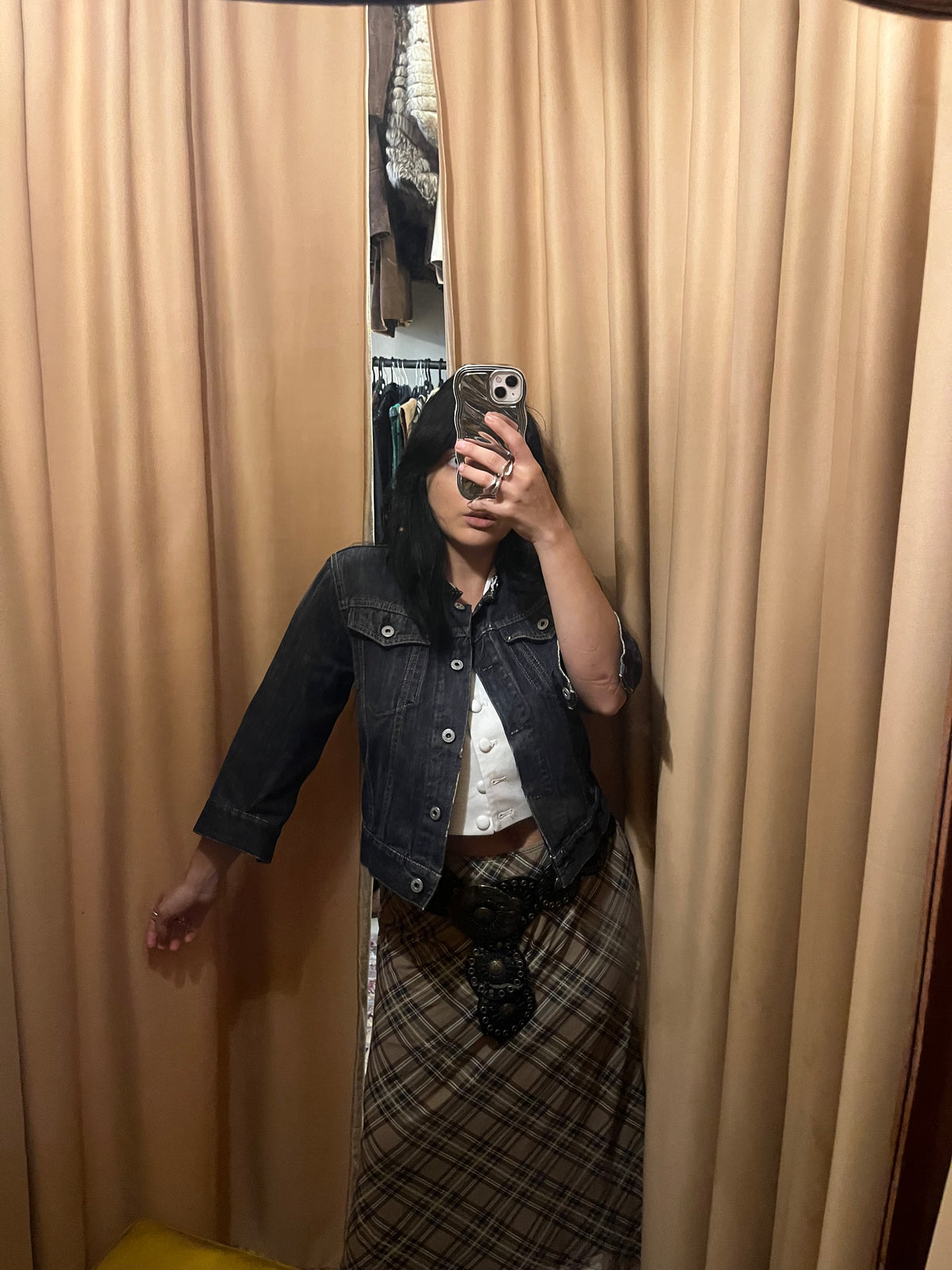 Replay y2k crop denim jacket