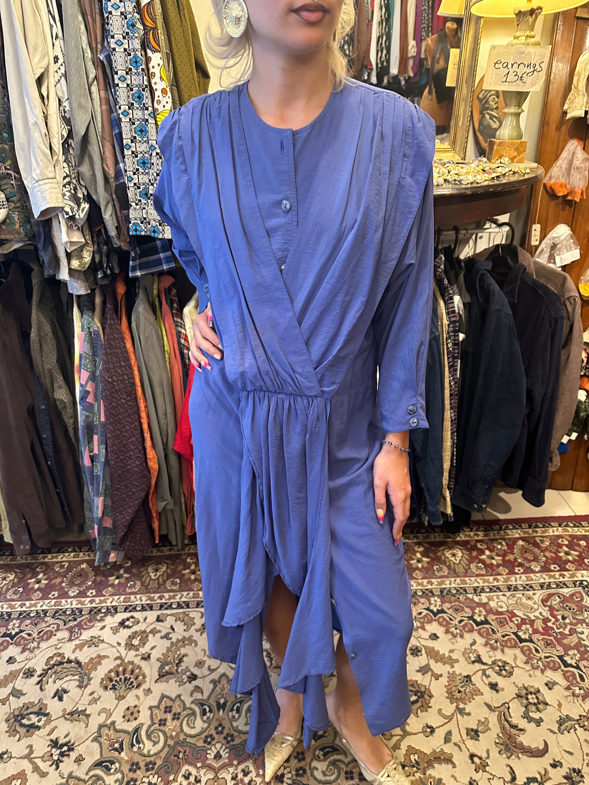 Periwinkle Vintage Dress