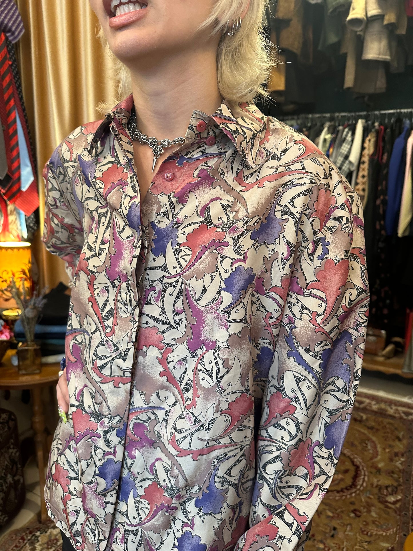 Vintage Patterned Shirt