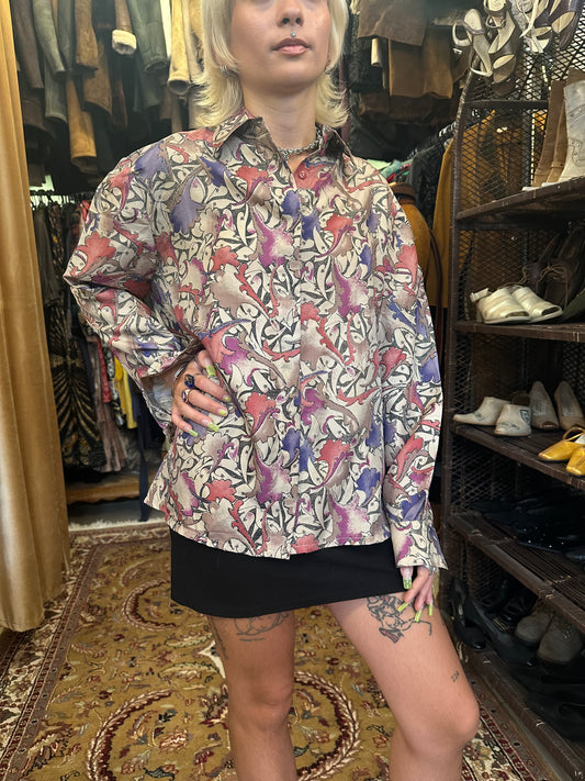 Vintage Patterned Shirt