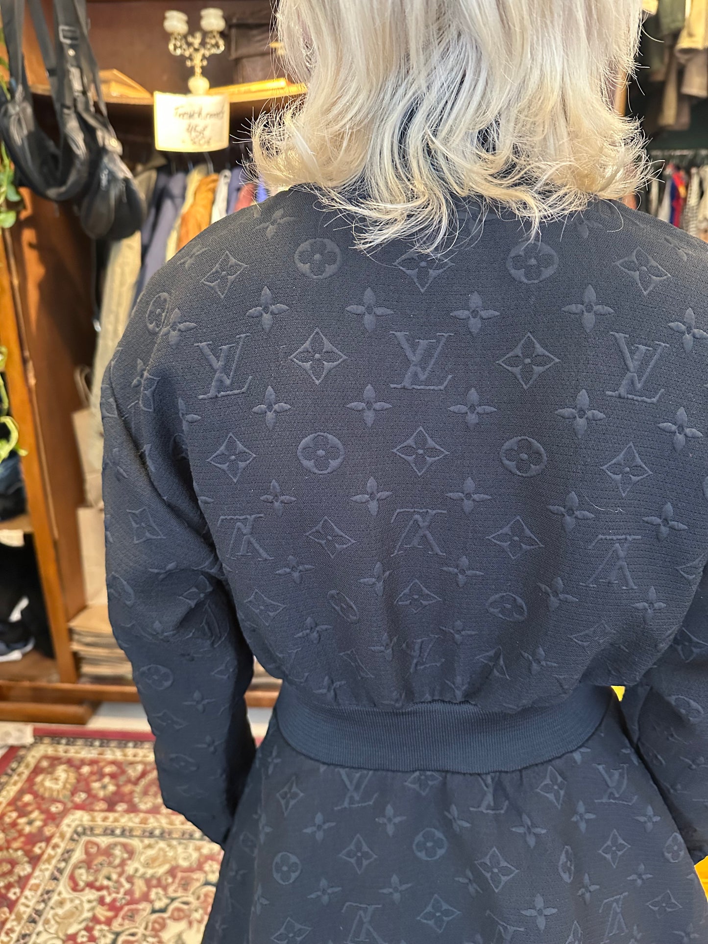 Louis Vuitton Vintage Zip Up Tennis Style Dress